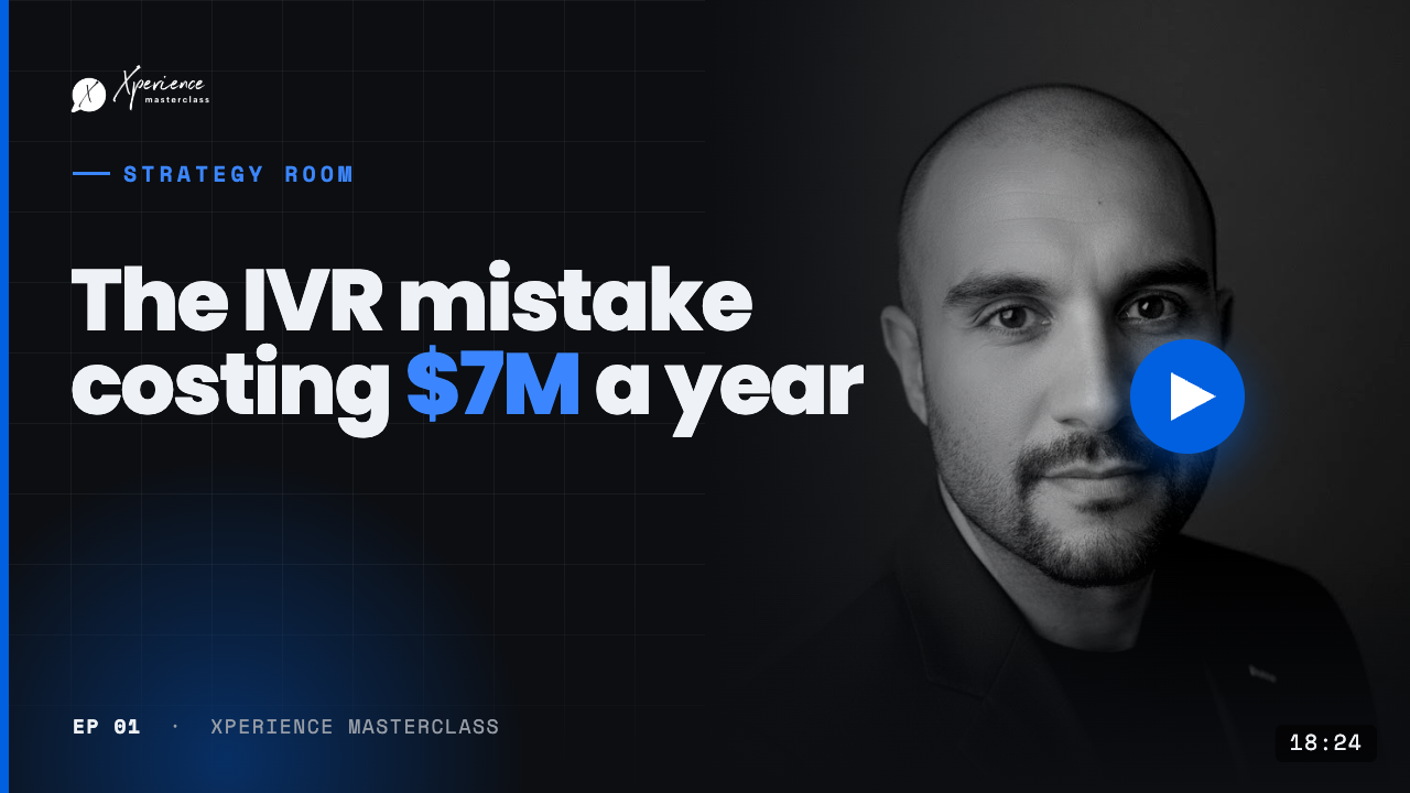 Strategy Room — The IVR mistake costing $7M a year